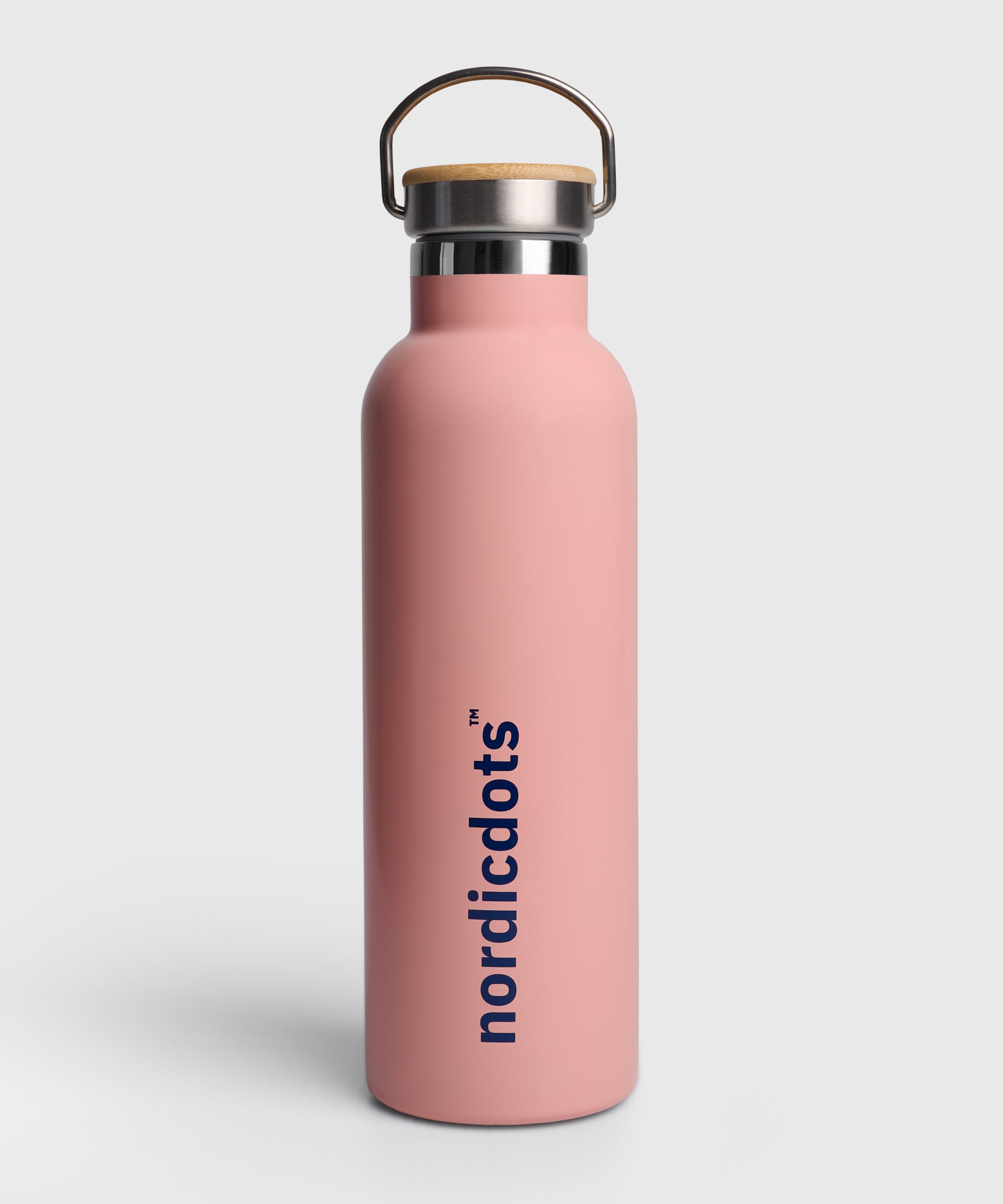 nordicdots water bottle bamboo eco nordicdots.com tropical peach