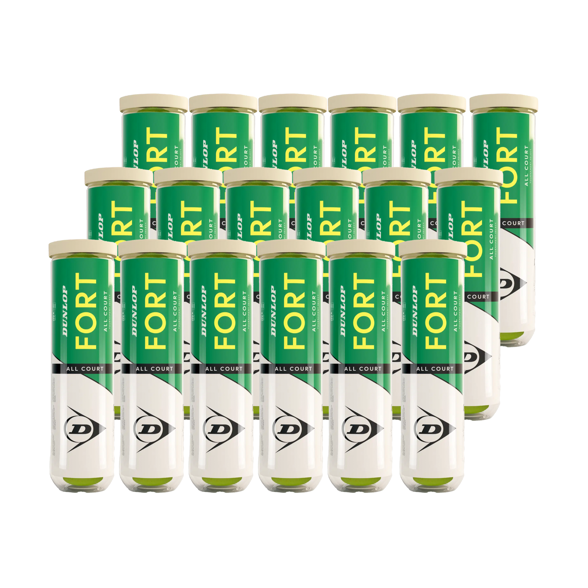 Dunlop Fort All Court Tournament Tennis Balls