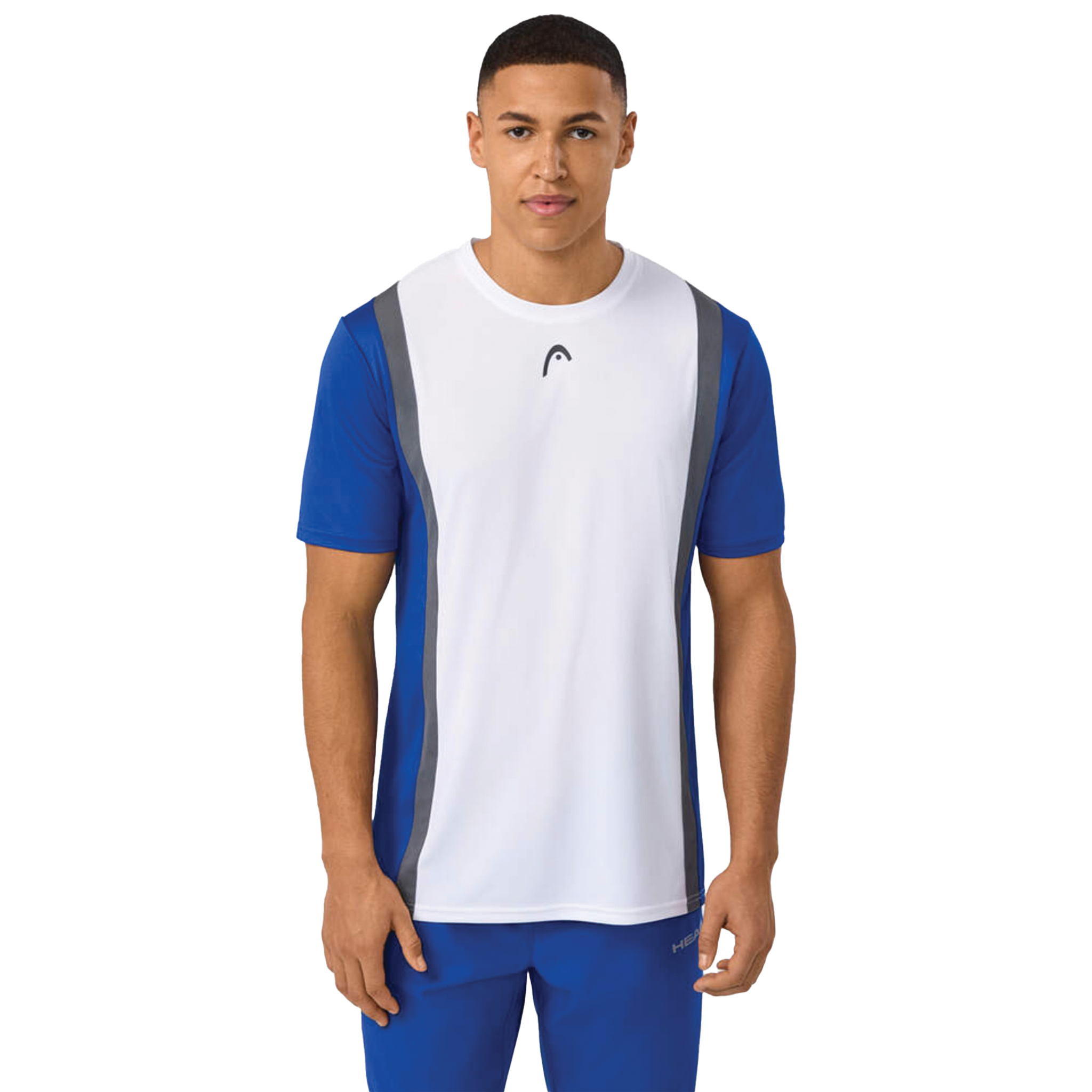 Head Club 25 Tech T-Shirt Men's Royal Blue / White