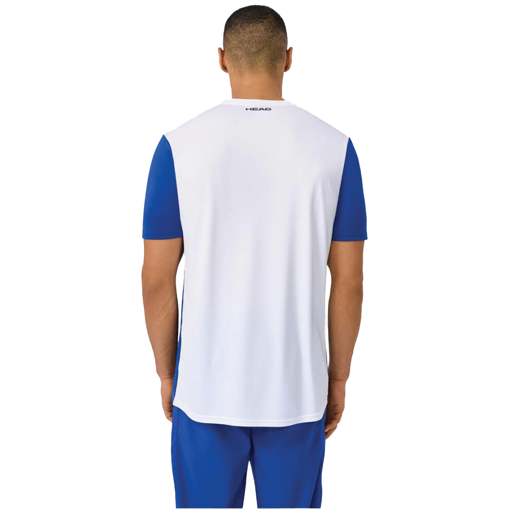 Head Club 25 Tech T-Shirt Men's Royal Blue / White