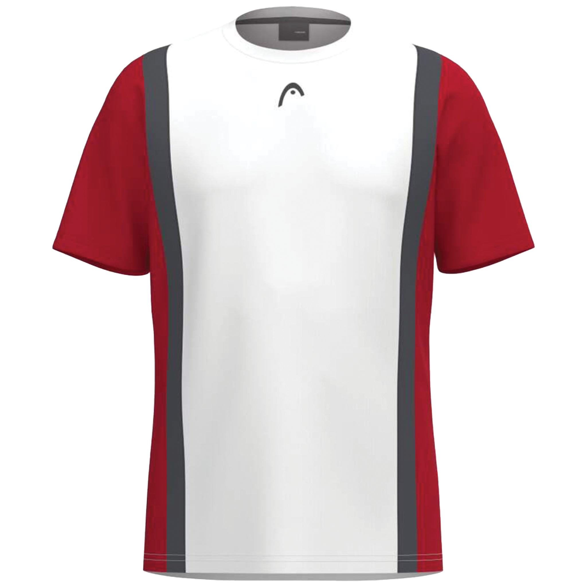 Head Club 25 Tech T-Shirt Men's Red/ White