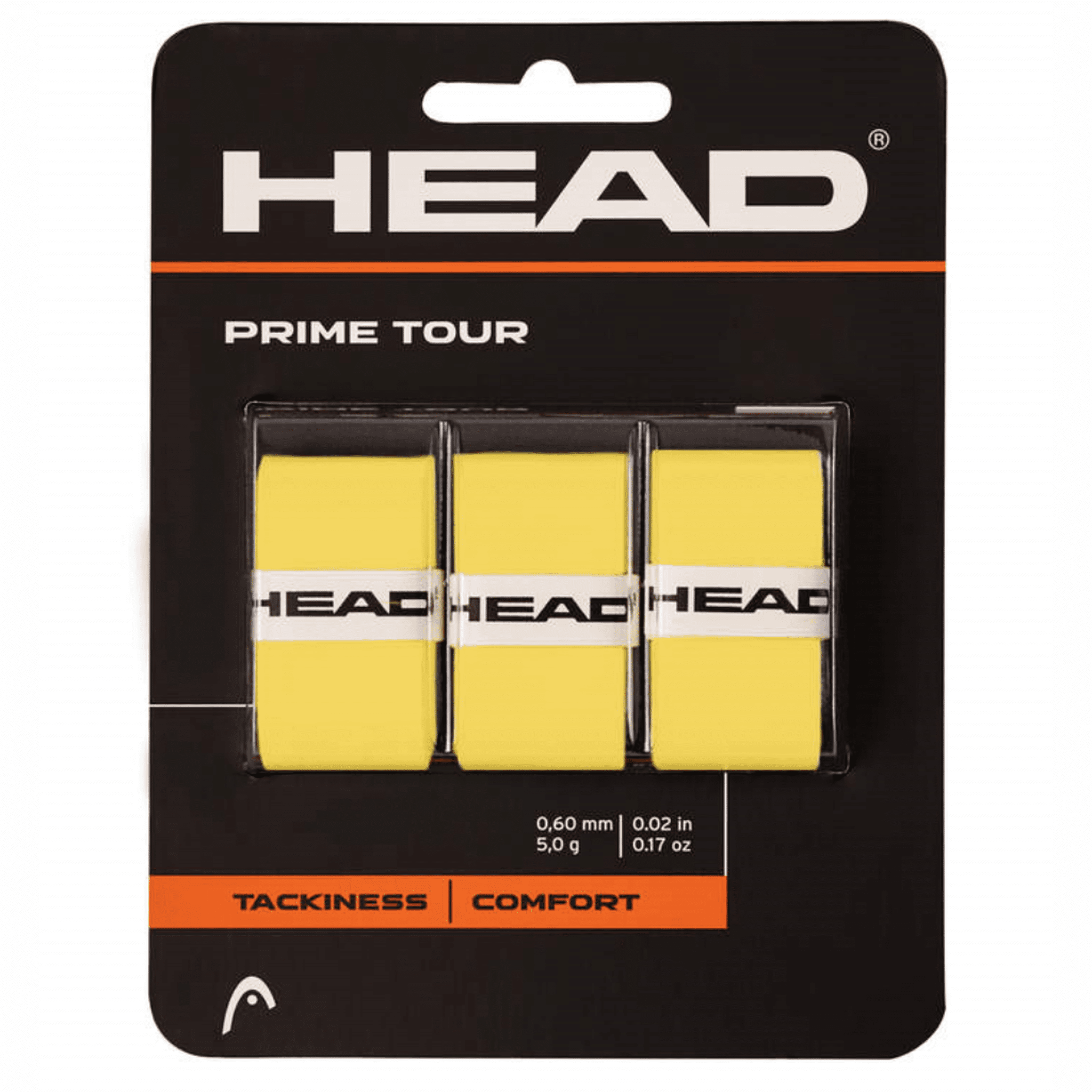 Head Prime Tour Overgrips Pack of 3 - Various colours