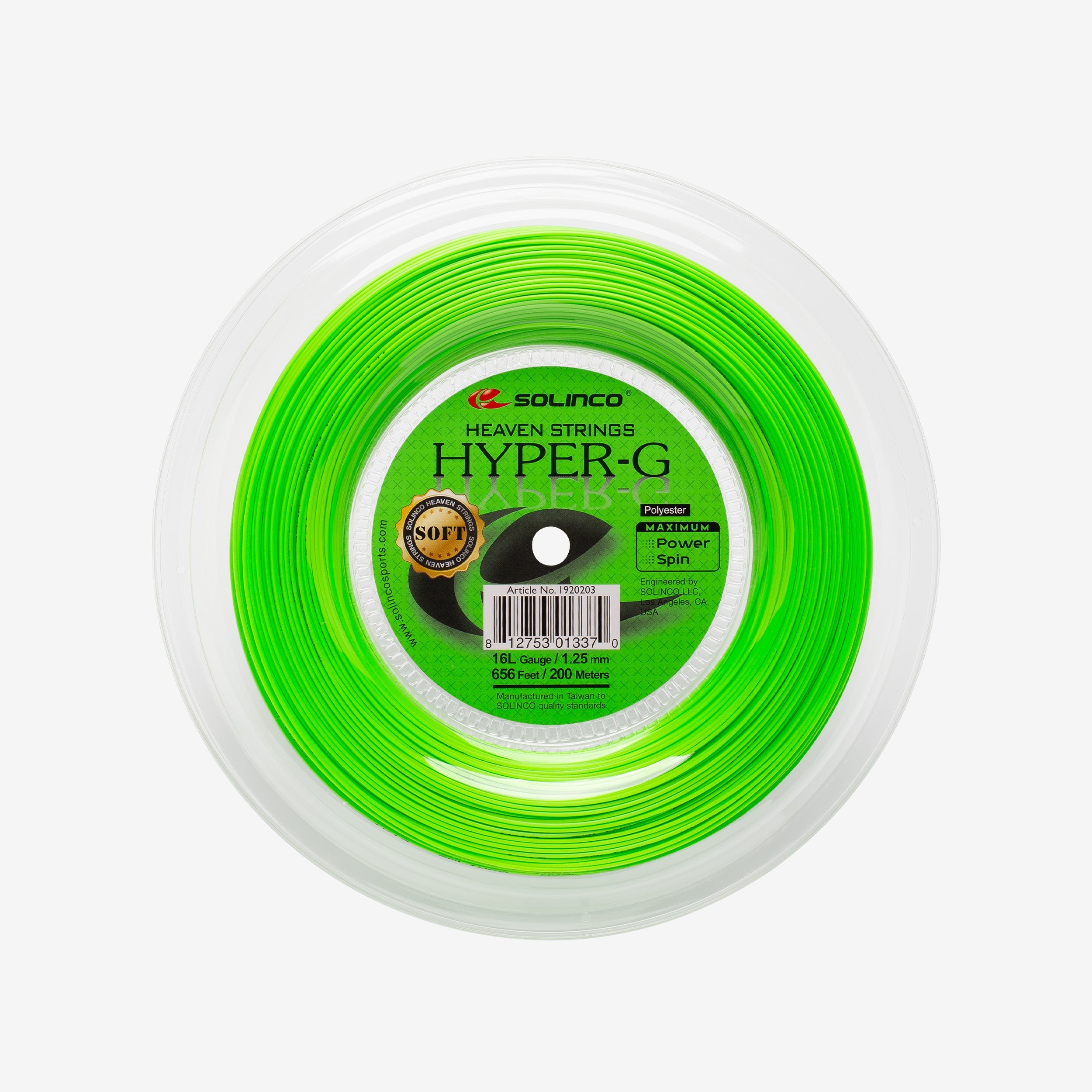 Solinco Hyper-G Soft 200m Reel