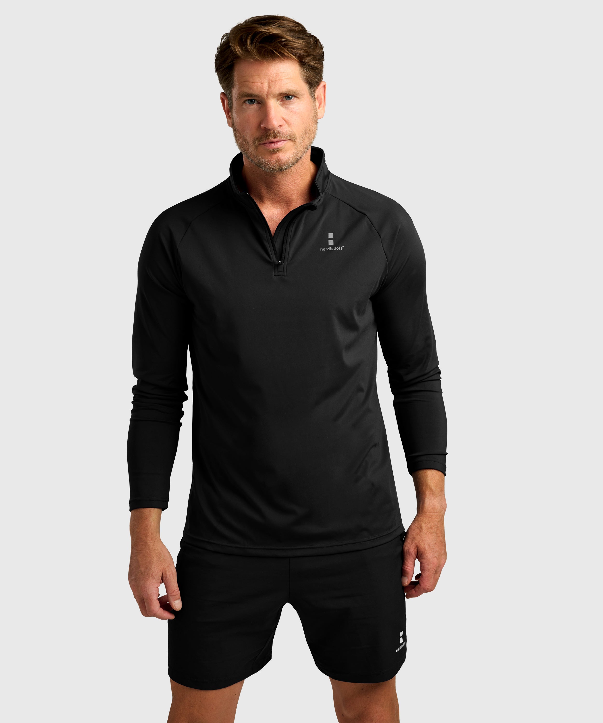 Nordicdots Performance Long Sleeve Men's Black