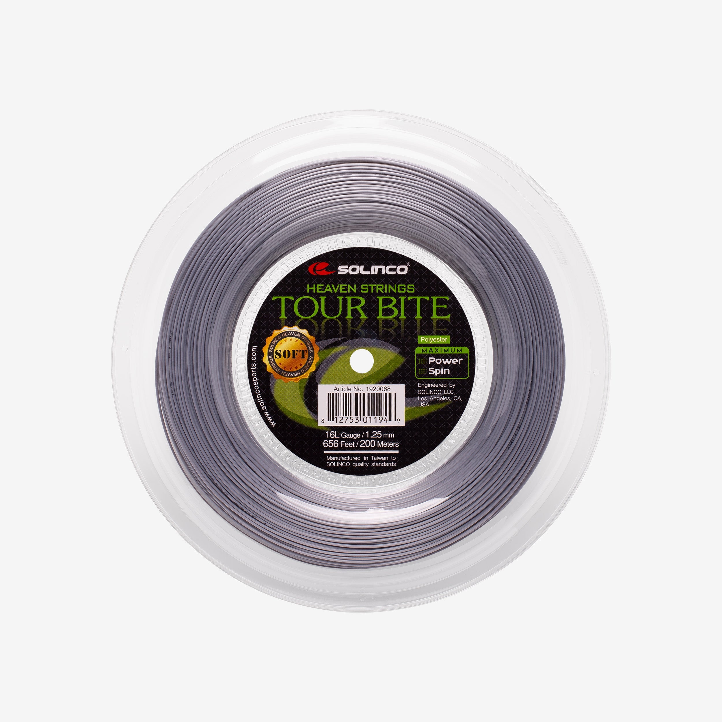 Solinco Tour Bite Soft 200m Reel