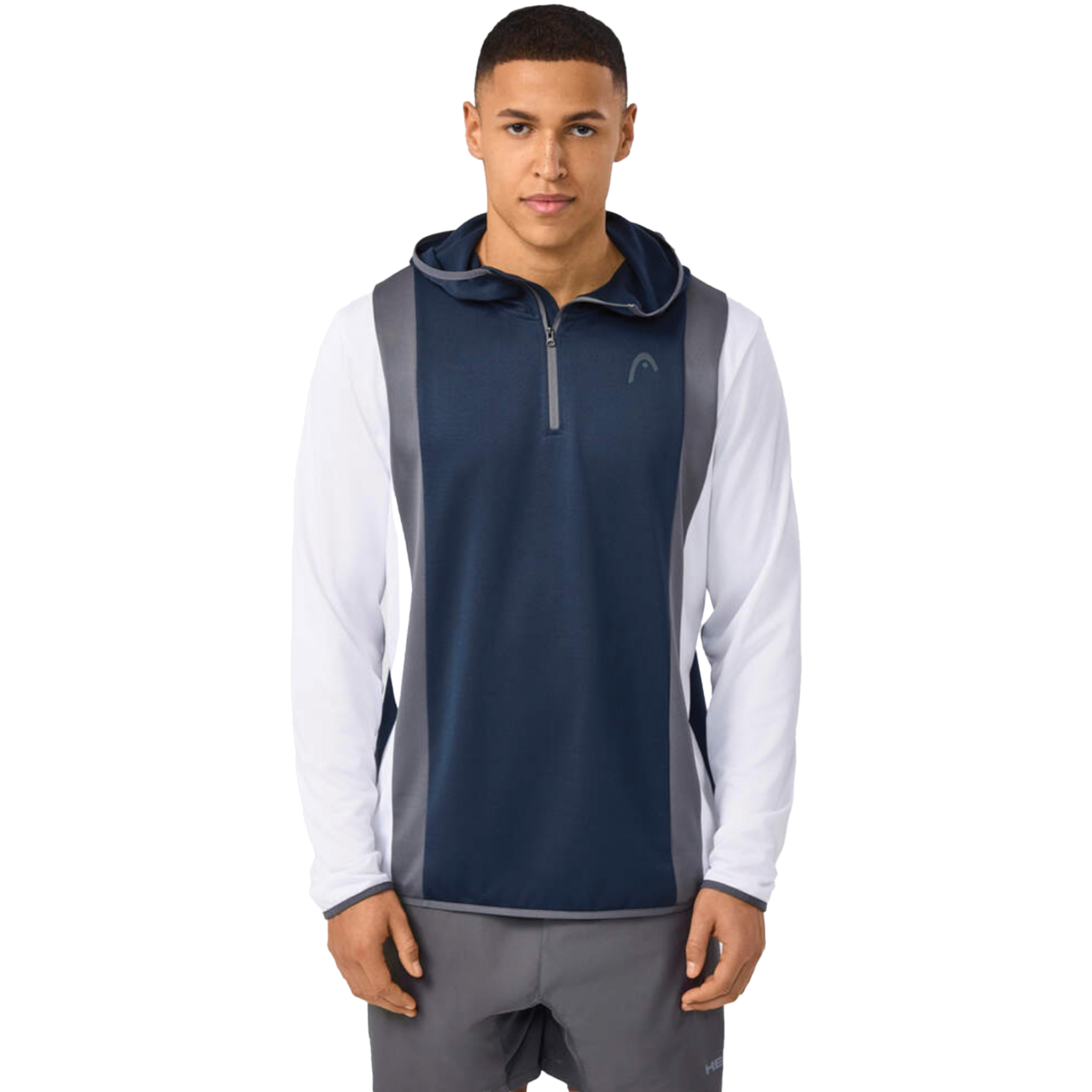 Head Club Tech Hoodie Men's Navy/White