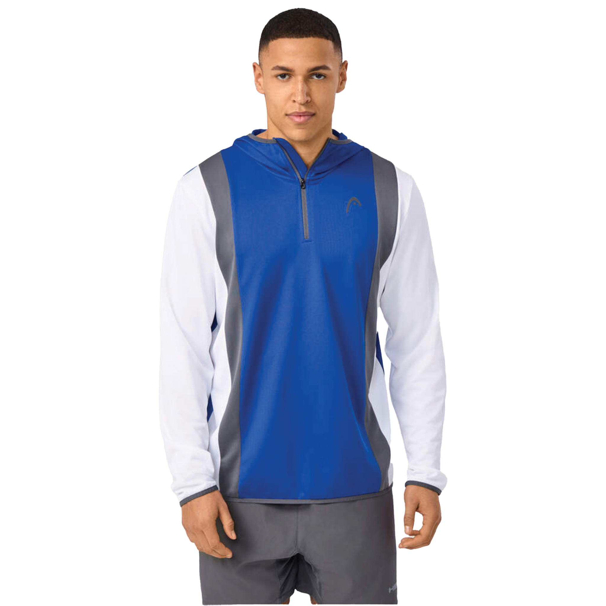 Head Club Tech Hoodie Men's Royal Blue / White