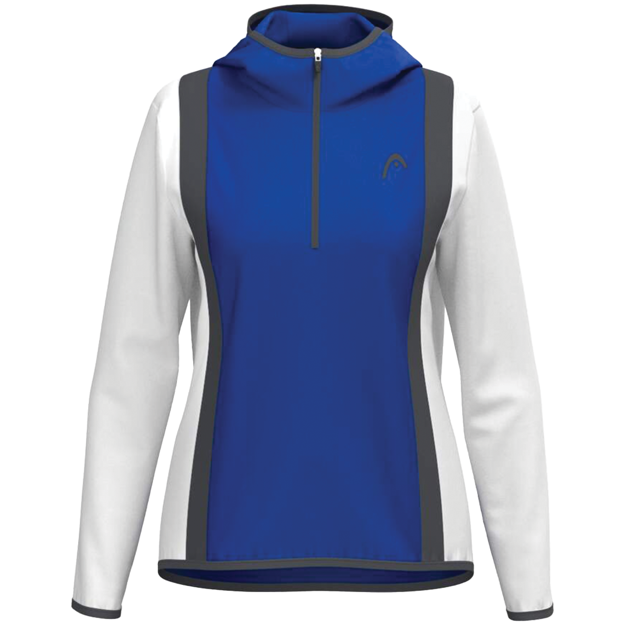 Head Club 25 Tech Hoodie Women's Royal Blue/ White