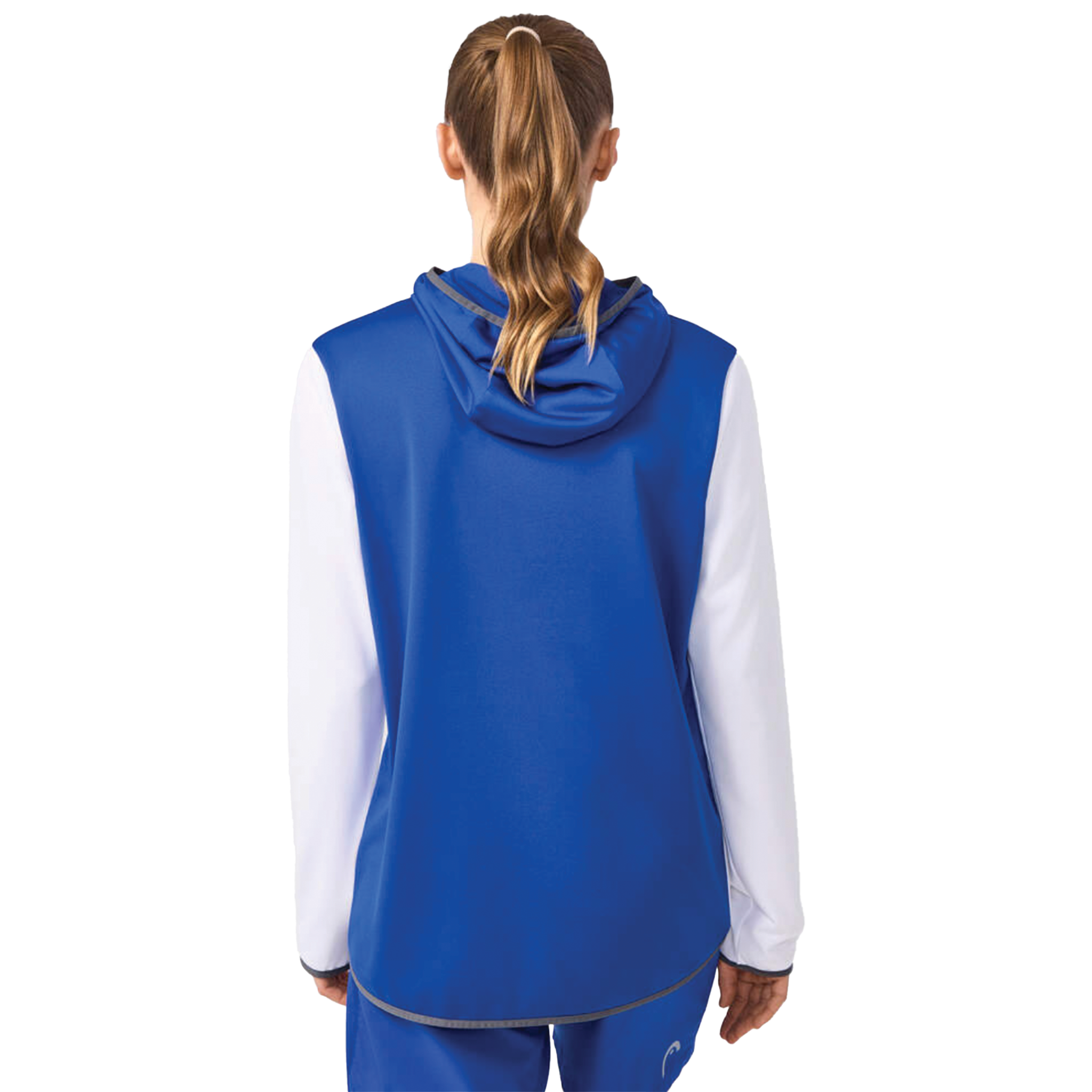 Head Club 25 Tech Hoodie Women's Royal Blue/ White