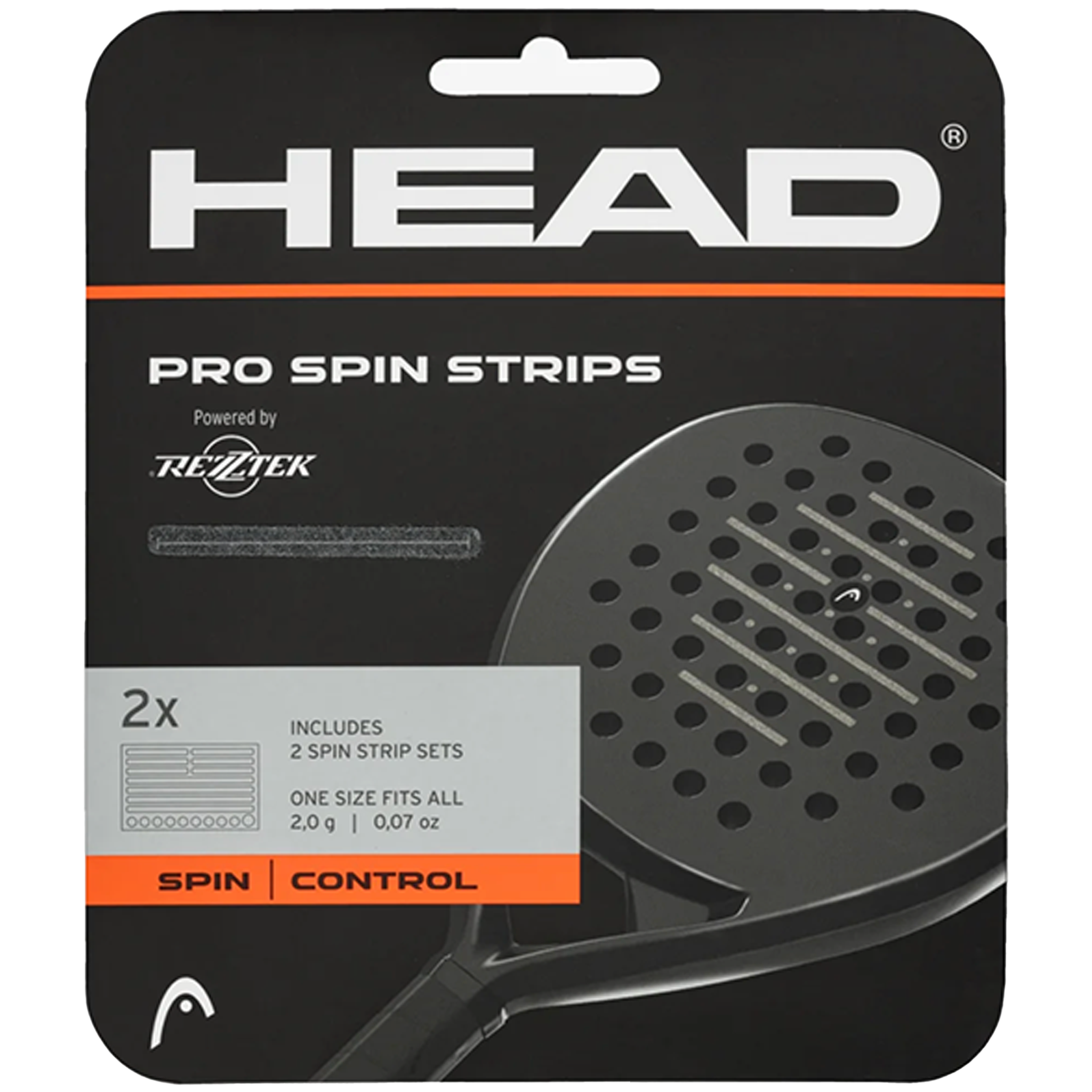 Head Pro Spin Padel Strips (2 Pack)