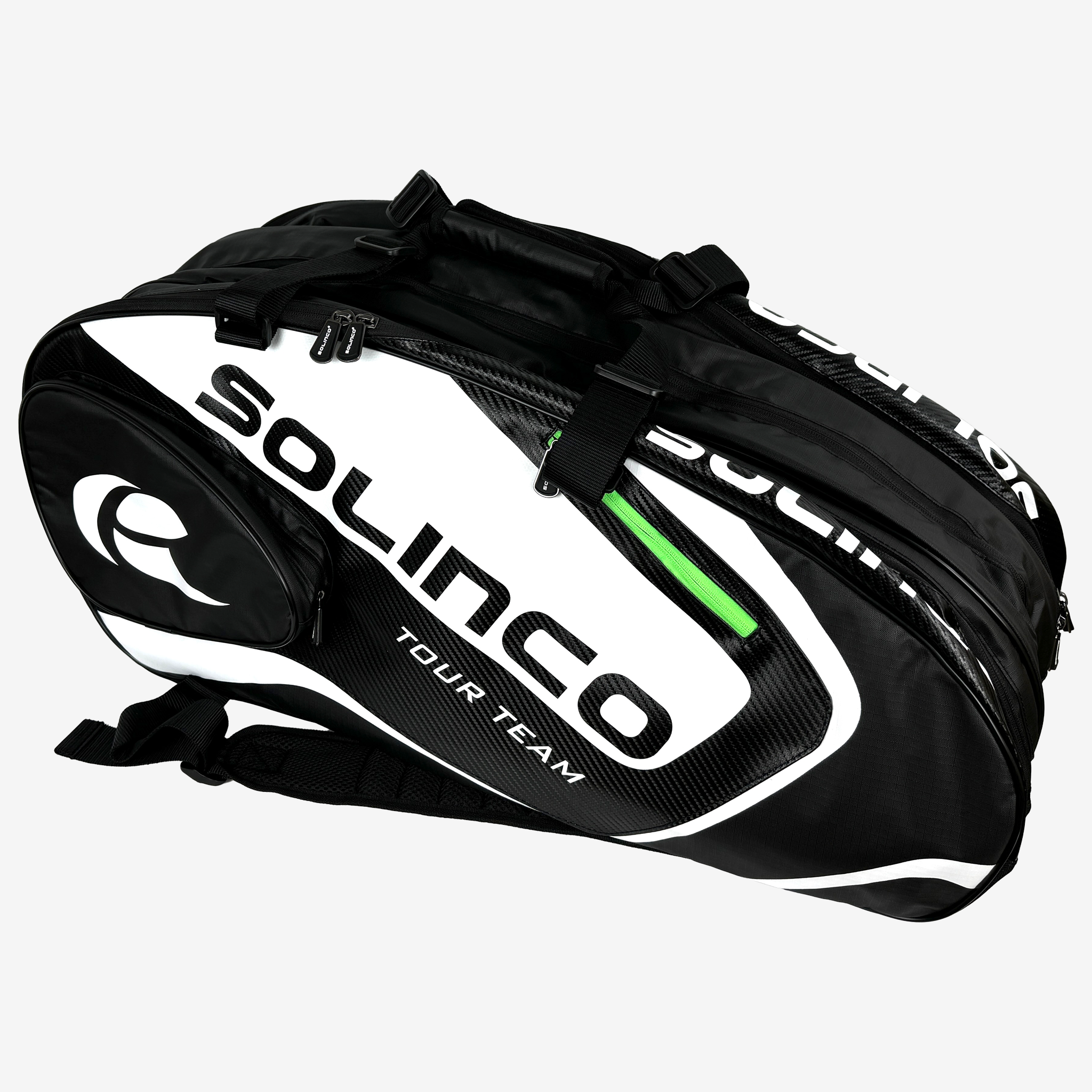 Solinco 15-Pack Tour Bag Green Lining