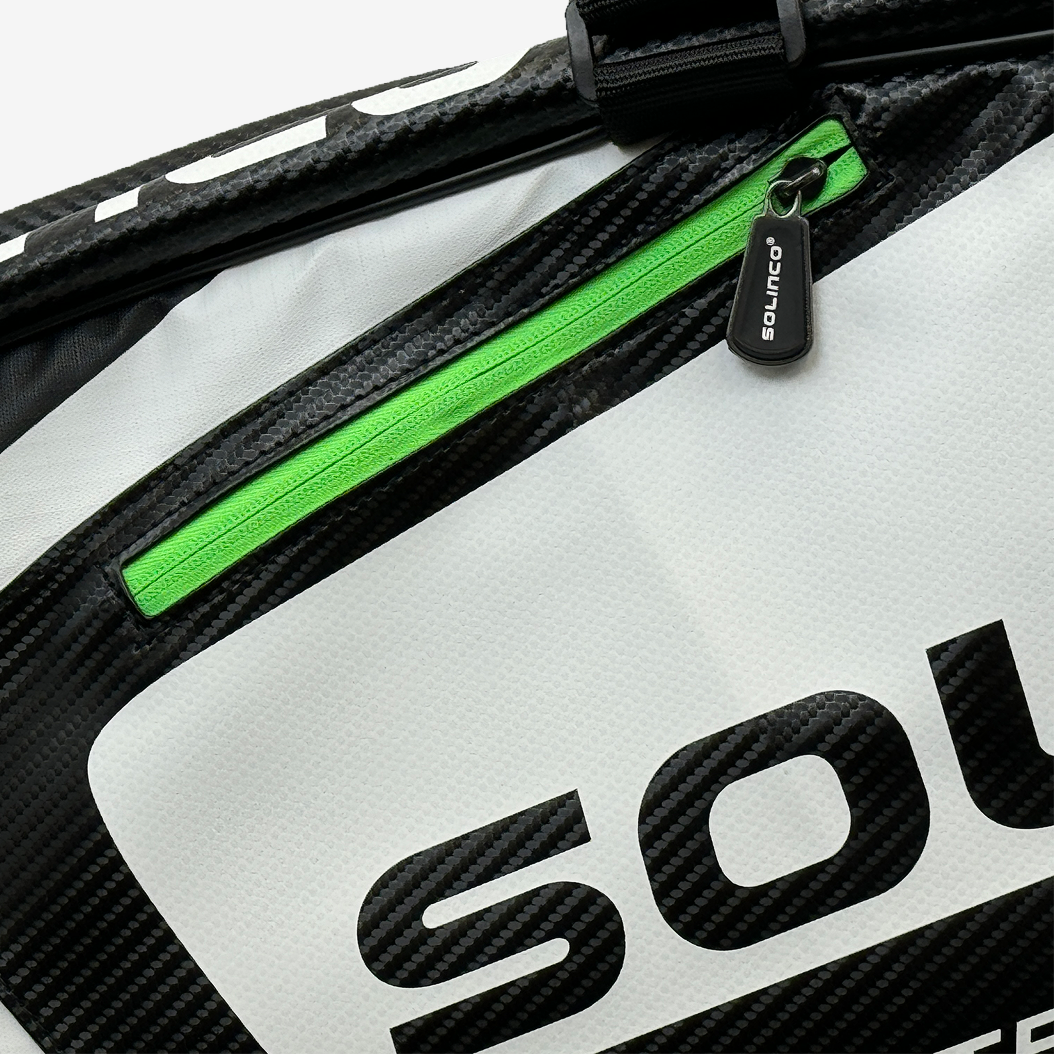 Solinco 6-Pack Tour Bag Green Lining