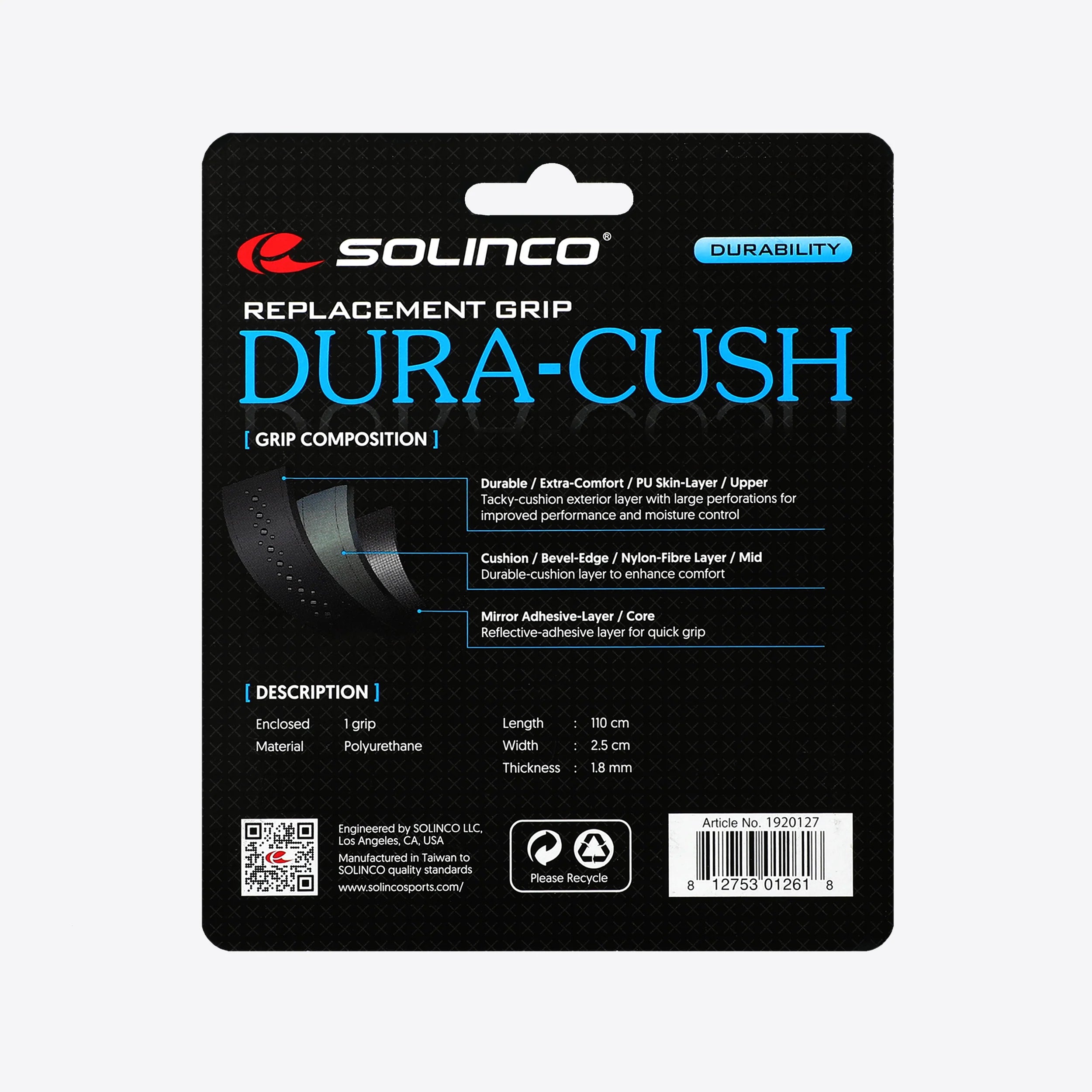Solinco Dura-Cush Replacement Grip