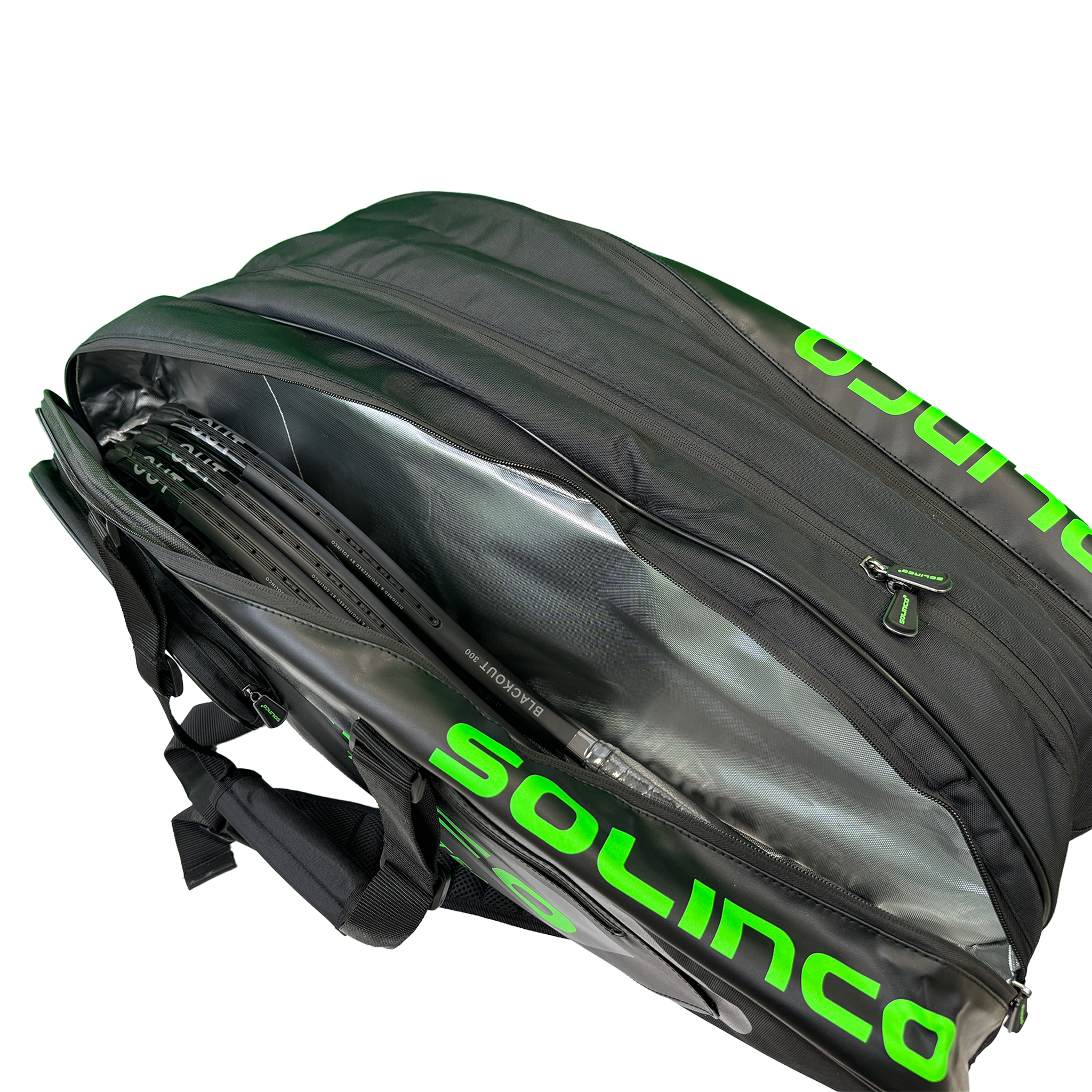 Solinco 15-Pack Tour Bag Full Black