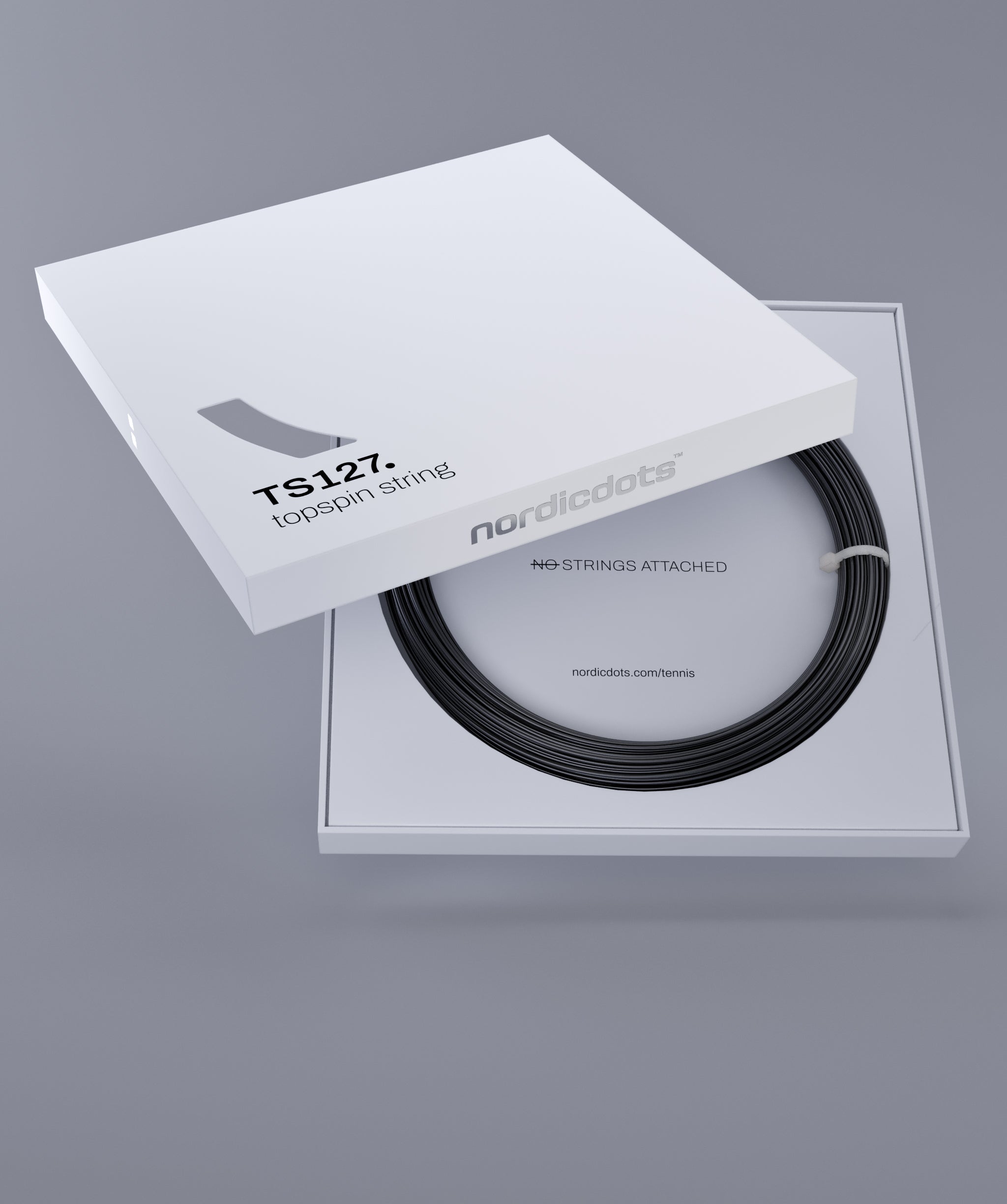 Nordicdots TS127. Topspin String 12m Set