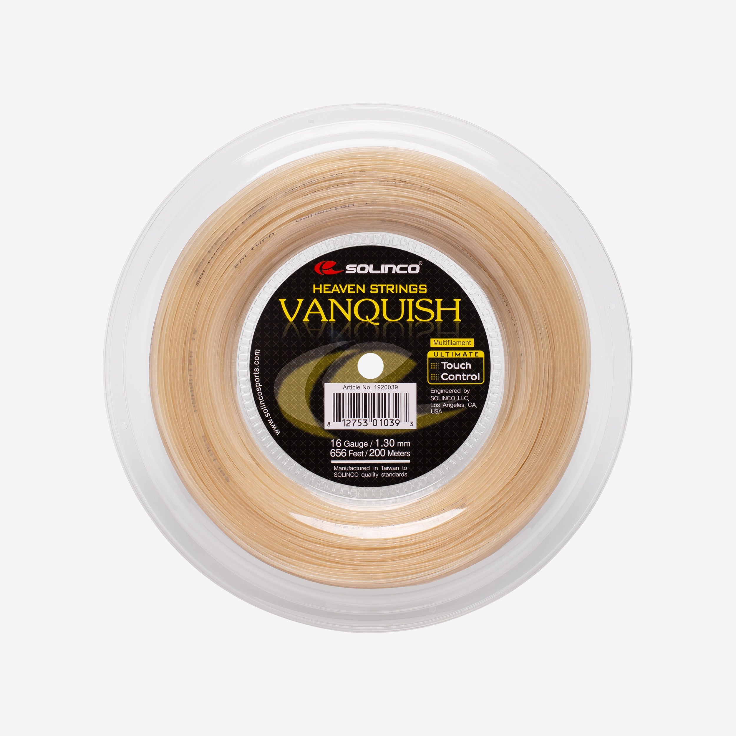 Solinco Vanquish 200m Reel