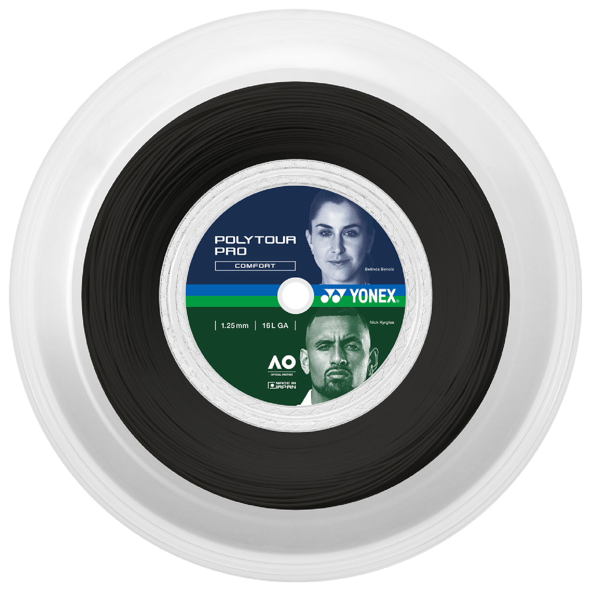 Yonex Poly Tour Pro 1.25mm 200m Reel Graphite