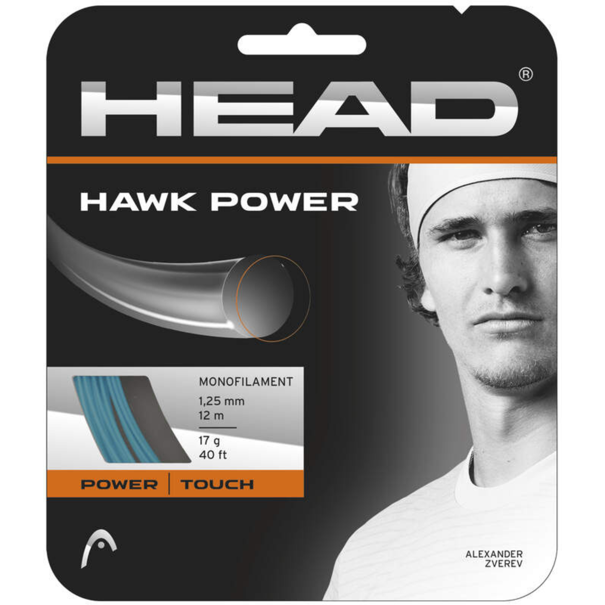HEAD Hawk Power 12m Set 1.25mm
