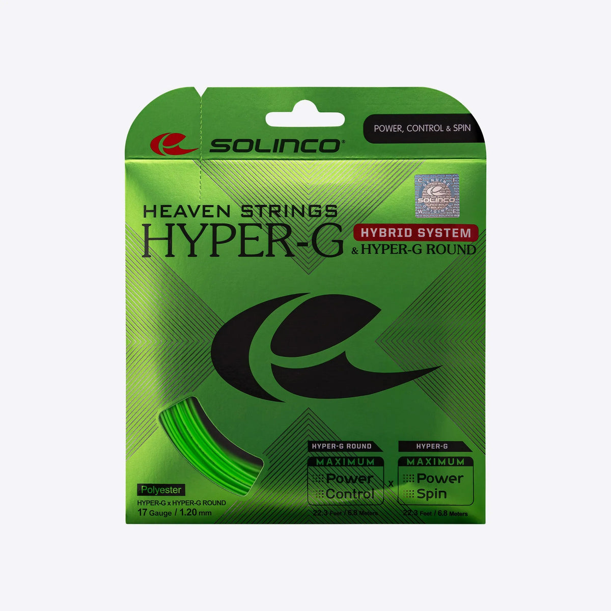 Solinco Hyper-G Hybrid System Tennis Racket String